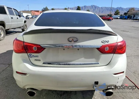 2015 Infiniti Q50 Base из США, поврежденный, VIN JN1BV7AR4FM410126